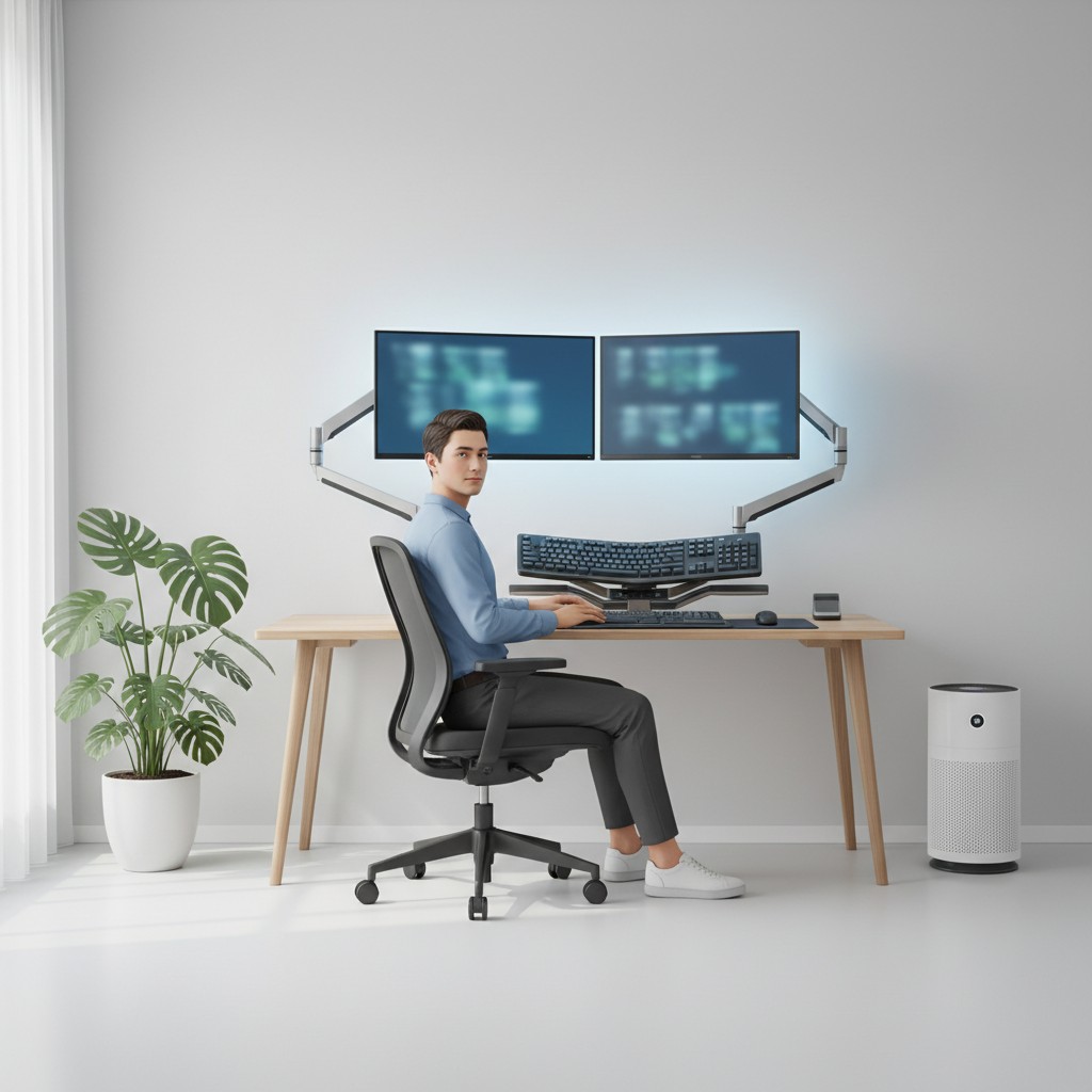 Ergonomie et confort visuel : bien régler son écran PC pour protéger ses yeux et son dos